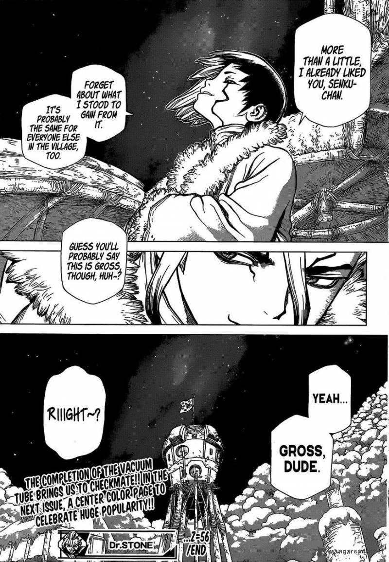 Dr. Stone Chapter 56 page 18 - Chapter 56: The Treasure