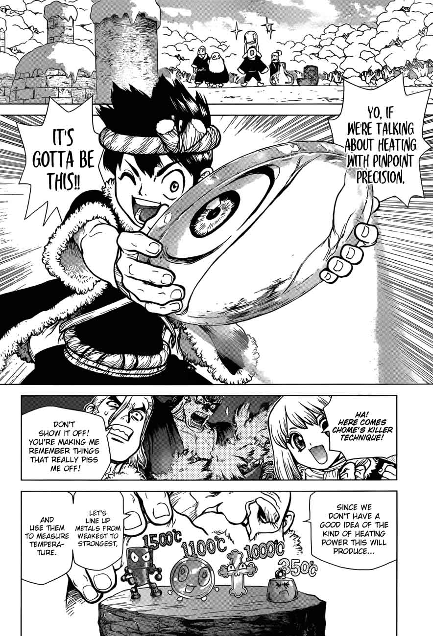Dr. Stone Chapter 57 page 14 - Chapter 57: Heat Heart