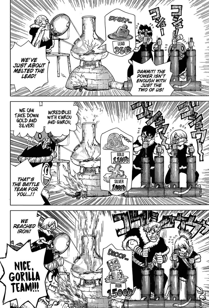 Dr. Stone Chapter 57 page 16 - Chapter 57: Heat Heart