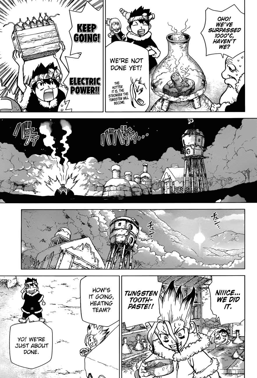 Dr. Stone Chapter 57 page 17 - Chapter 57: Heat Heart