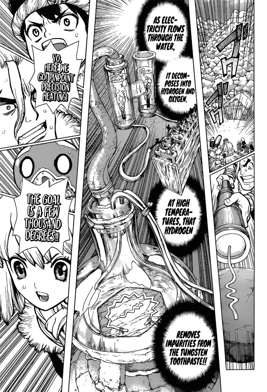 Dr. Stone Chapter 57 page 19 - Chapter 57: Heat Heart