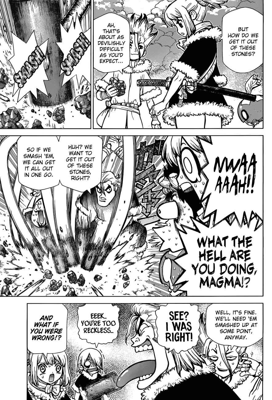 Dr. Stone Chapter 57 page 5 - Chapter 57: Heat Heart