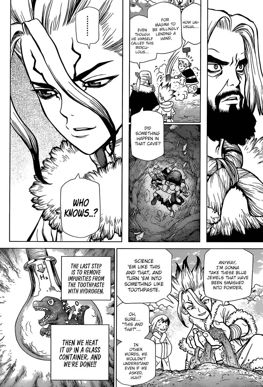 Dr. Stone Chapter 57 page 6 - Chapter 57: Heat Heart