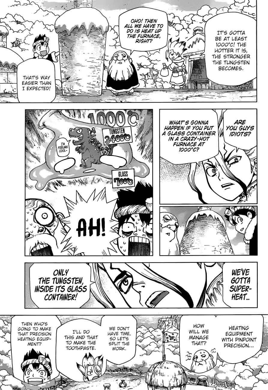 Dr. Stone Chapter 57 page 7 - Chapter 57: Heat Heart