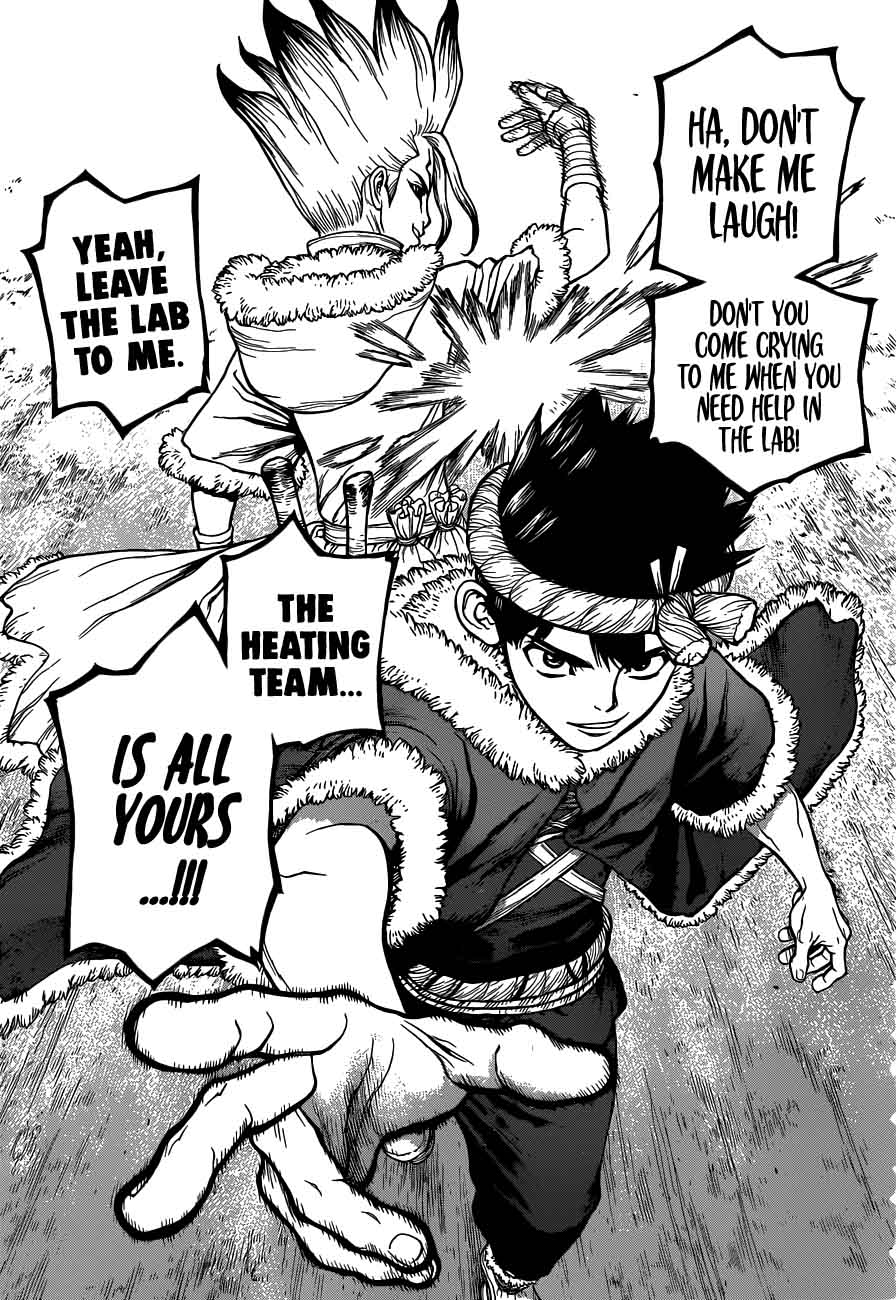 Dr. Stone Chapter 57 page 9 - Chapter 57: Heat Heart