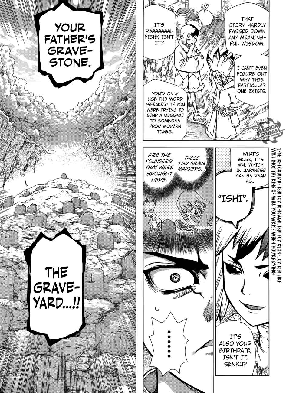 Dr. Stone Chapter 59 page 12 - Chapter 59: Voices from Here to Eternity