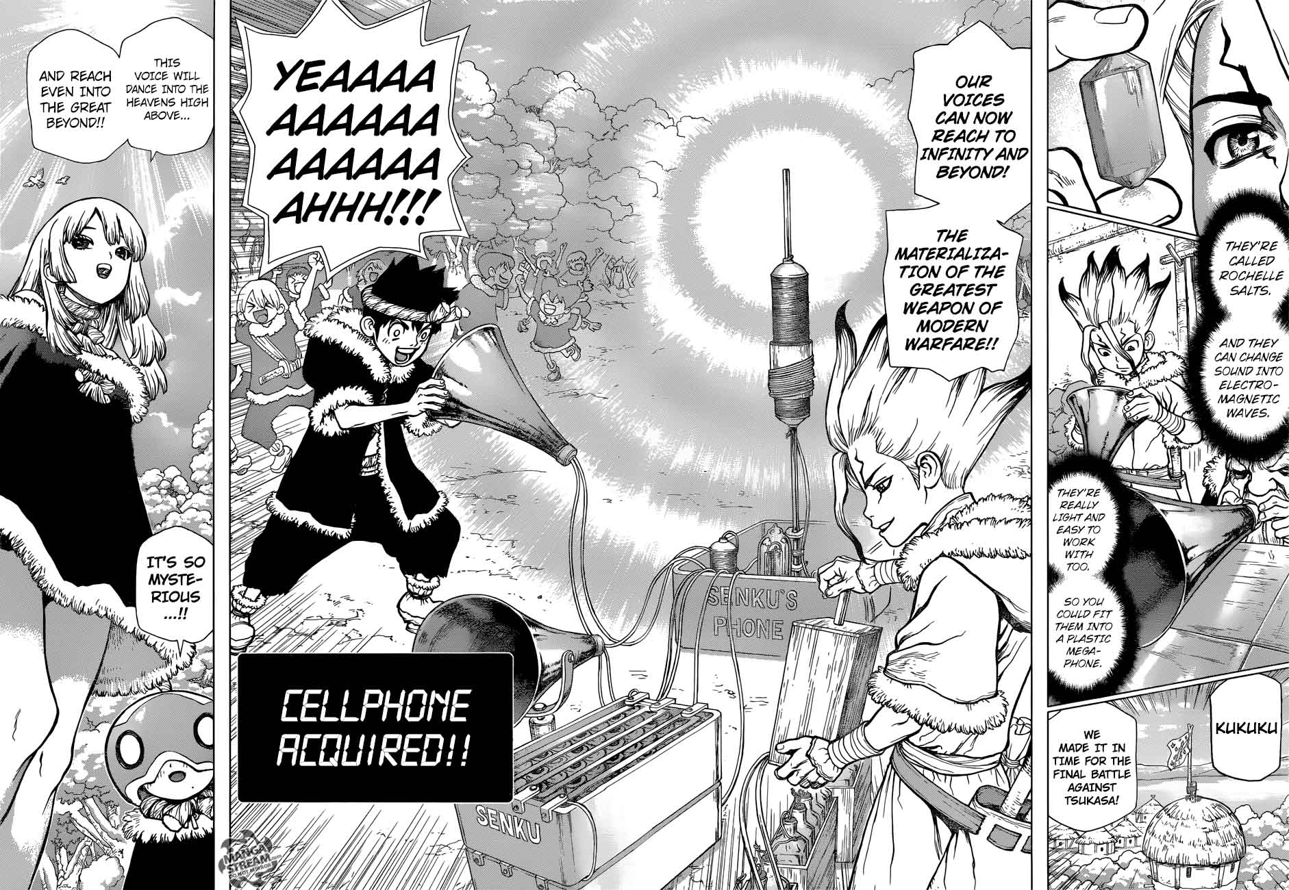Dr. Stone Chapter 59 page 4 - Chapter 59: Voices from Here to Eternity
