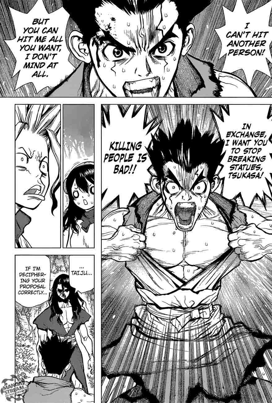 Dr. Stone Chapter 6 page 10 - Chapter 6: Taiju Vs. Tsukasa