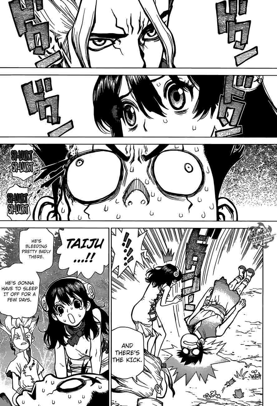 Dr. Stone Chapter 6 page 13 - Chapter 6: Taiju Vs. Tsukasa