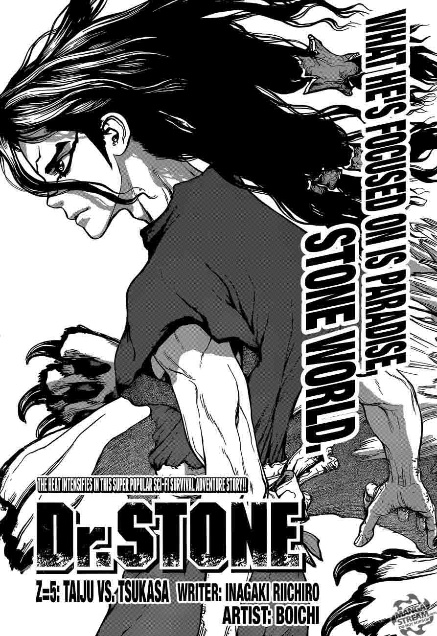 Dr. Stone Chapter 6 page 3 - Chapter 6: Taiju Vs. Tsukasa
