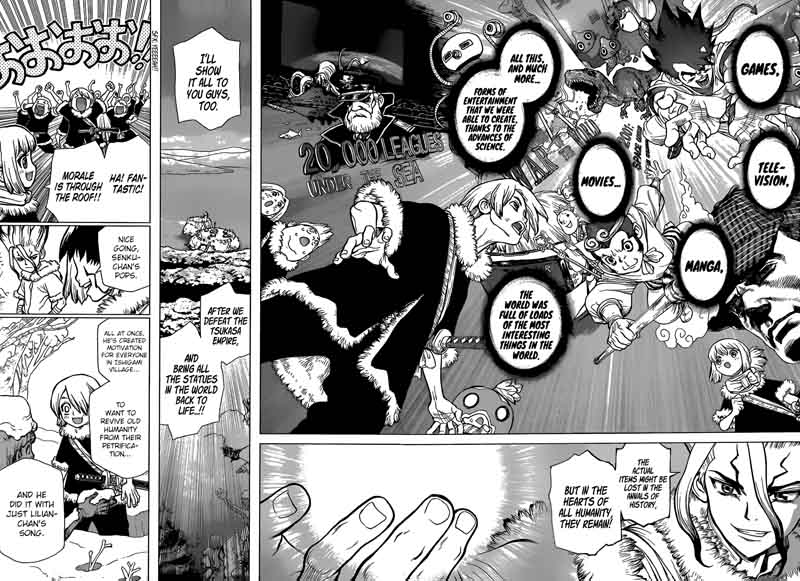Dr. Stone Chapter 60 page 14 - Chapter 60: Angel's Song, Devil's Whisper