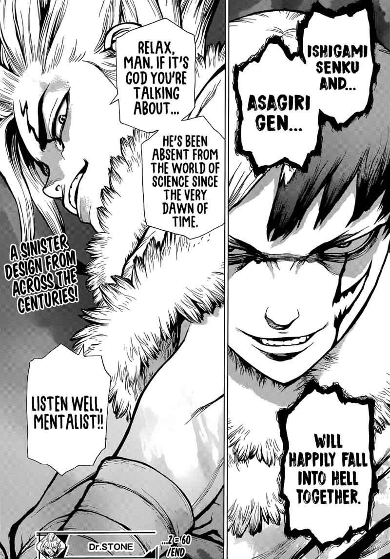 Dr. Stone Chapter 60 page 18 - Chapter 60: Angel's Song, Devil's Whisper