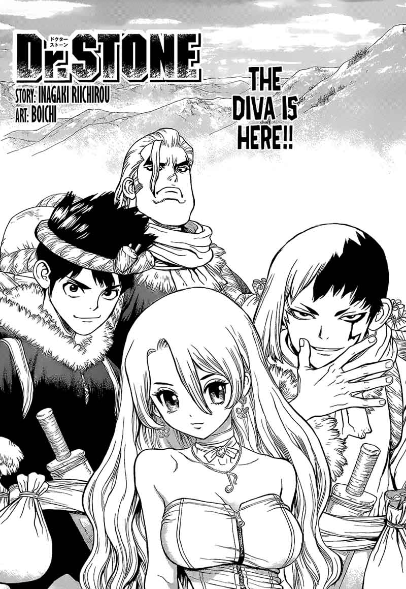 Dr. Stone Chapter 61 page 1 - Chapter 61: Stone Wars Begin