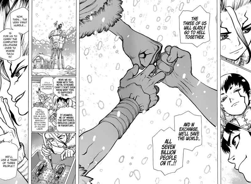 Dr. Stone Chapter 61 page 11 - Chapter 61: Stone Wars Begin