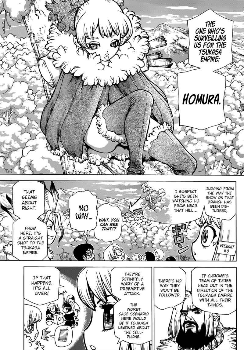 Dr. Stone Chapter 61 page 13 - Chapter 61: Stone Wars Begin