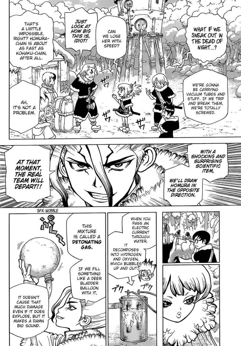 Dr. Stone Chapter 61 page 14 - Chapter 61: Stone Wars Begin