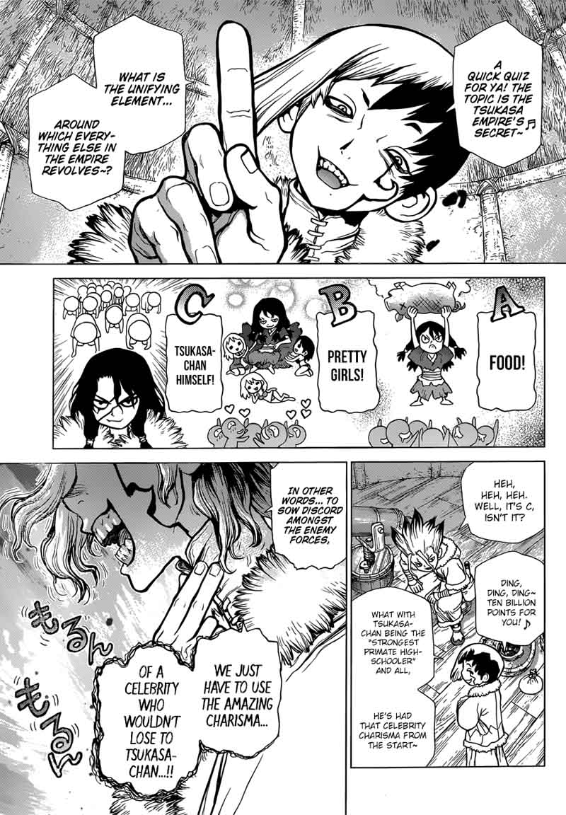 Dr. Stone Chapter 61 page 3 - Chapter 61: Stone Wars Begin