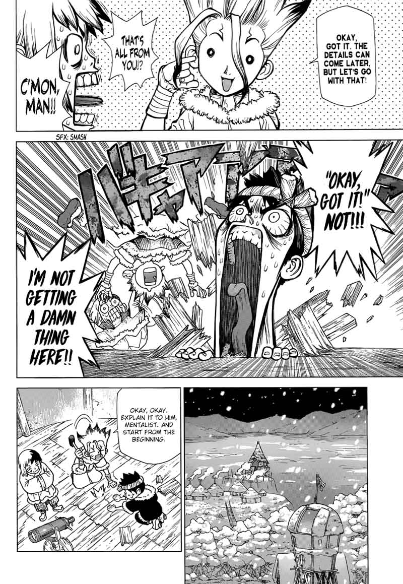 Dr. Stone Chapter 61 page 7 - Chapter 61: Stone Wars Begin