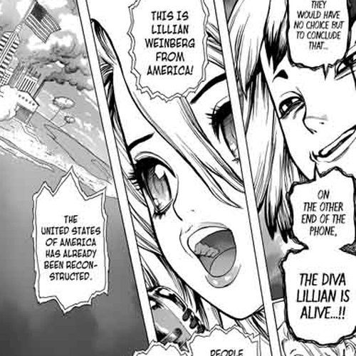 Dr. Stone Chapter 61: Stone Wars Begin cover