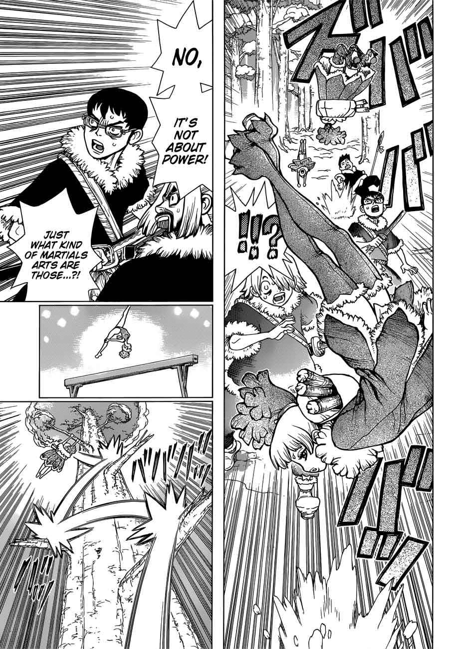 Dr. Stone Chapter 62 page 13 - Chapter 62: Double Chase