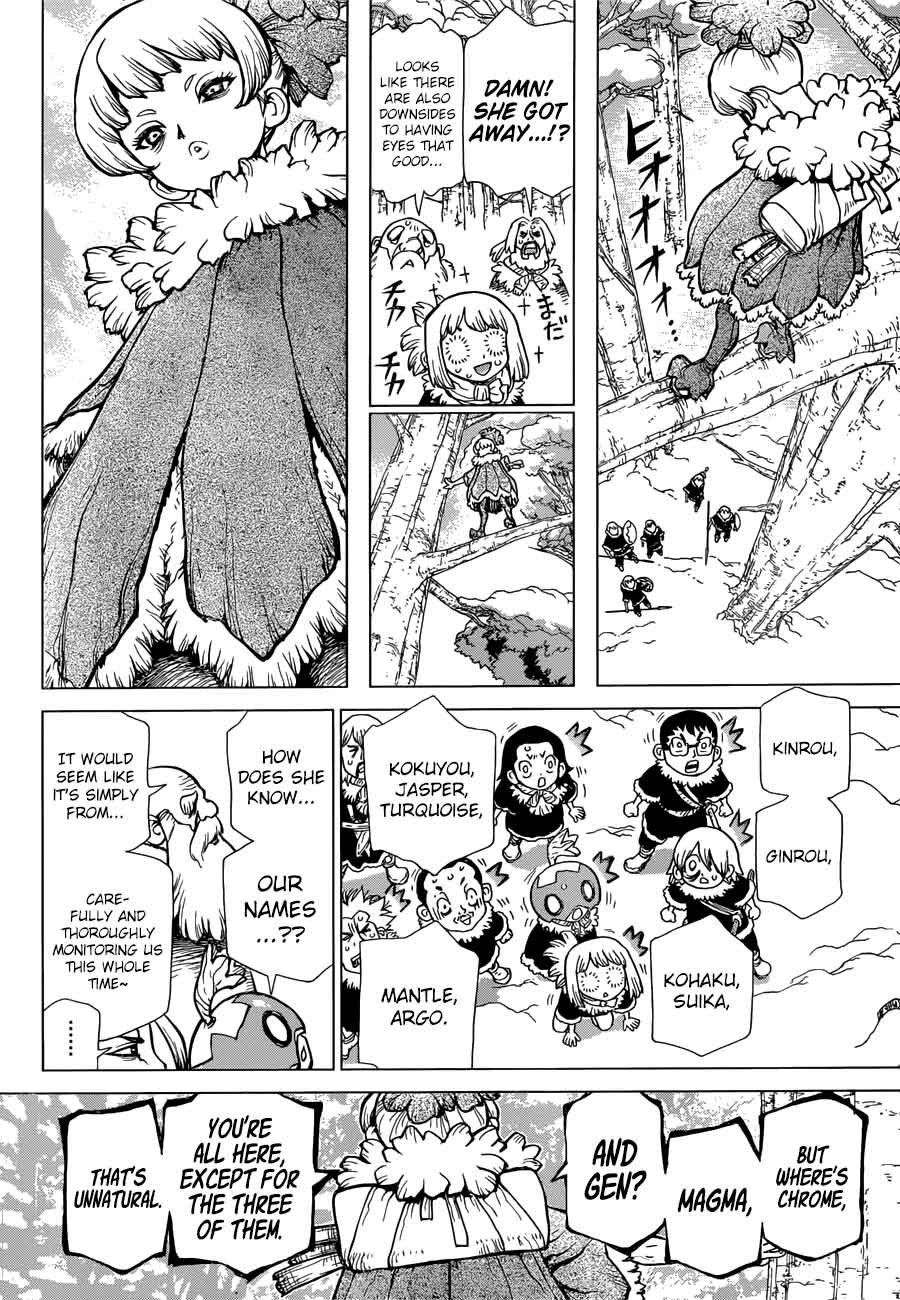 Dr. Stone Chapter 62 page 14 - Chapter 62: Double Chase