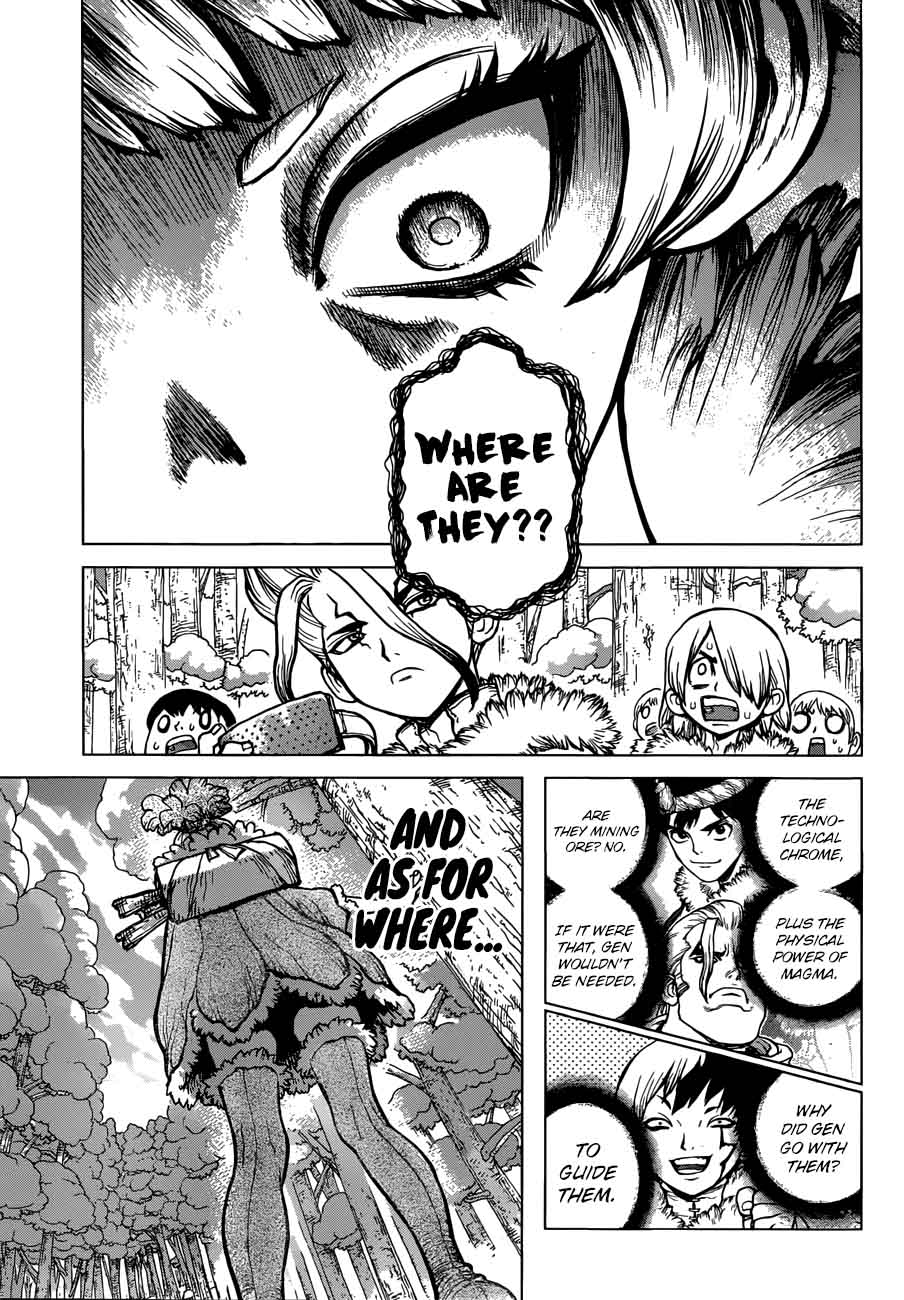 Dr. Stone Chapter 62 page 15 - Chapter 62: Double Chase