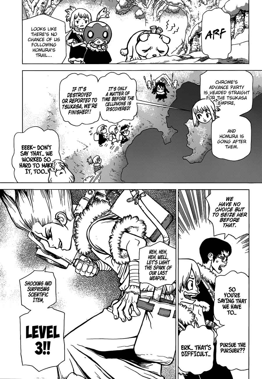 Dr. Stone Chapter 62 page 17 - Chapter 62: Double Chase
