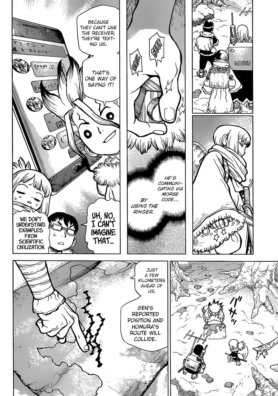 Dr. Stone Chapter 63 page 12 - Chapter 63: Information Warfare