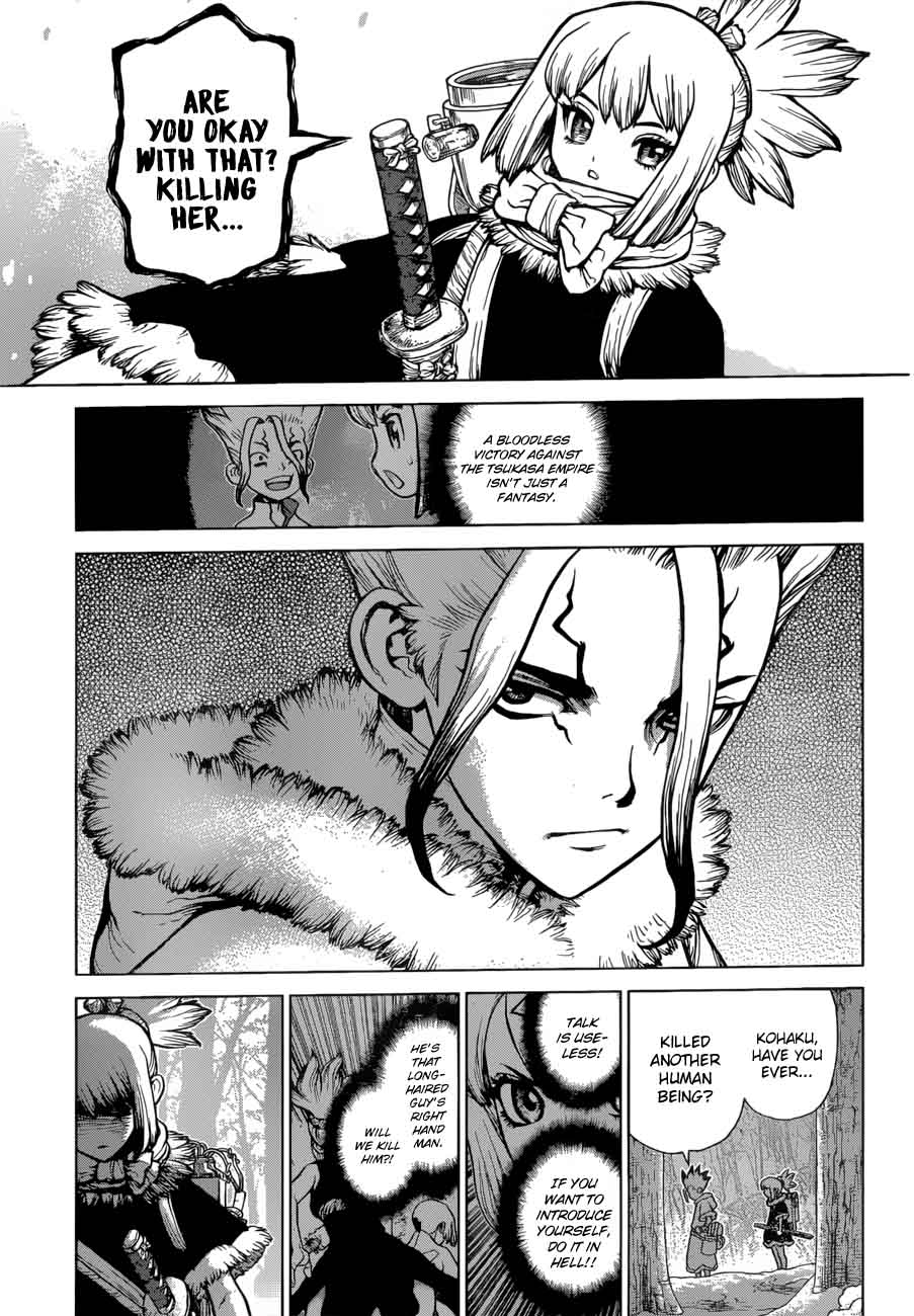 Dr. Stone Chapter 63 page 5 - Chapter 63: Information Warfare