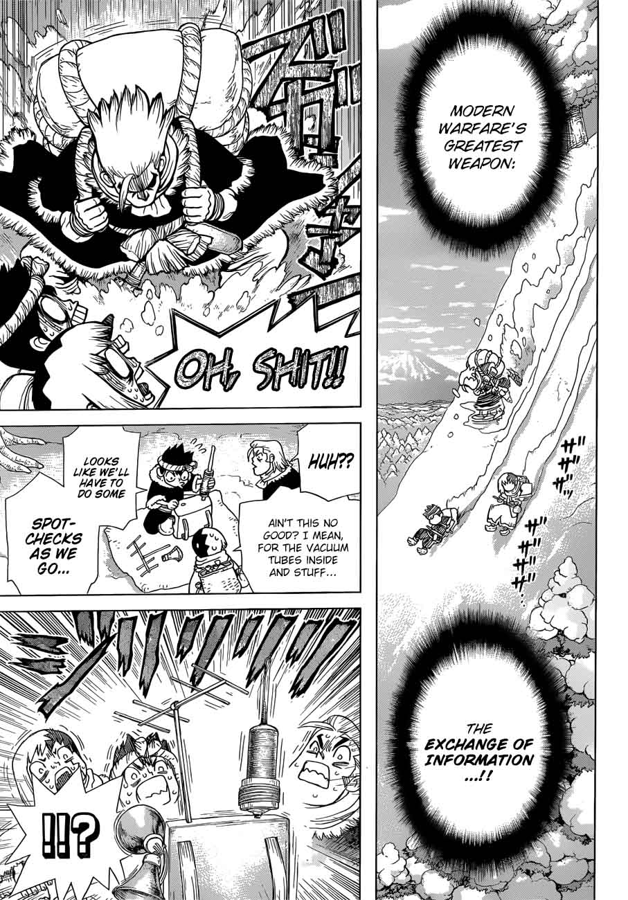 Dr. Stone Chapter 63 page 7 - Chapter 63: Information Warfare
