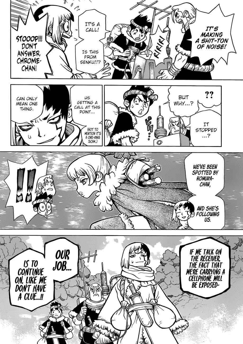 Dr. Stone Chapter 63 page 8 - Chapter 63: Information Warfare