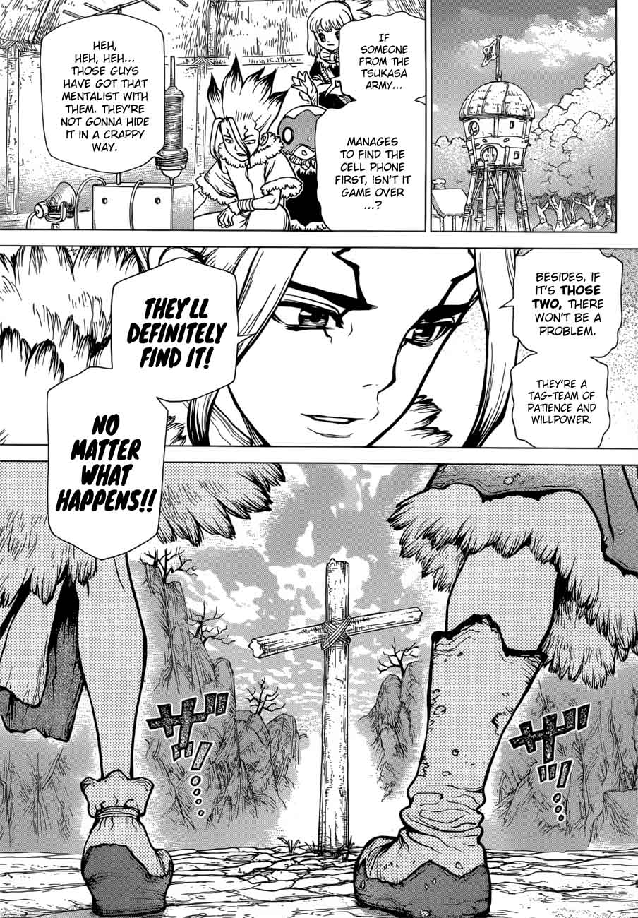 Dr. Stone Chapter 64 page 14 - Chapter 64: Hotline