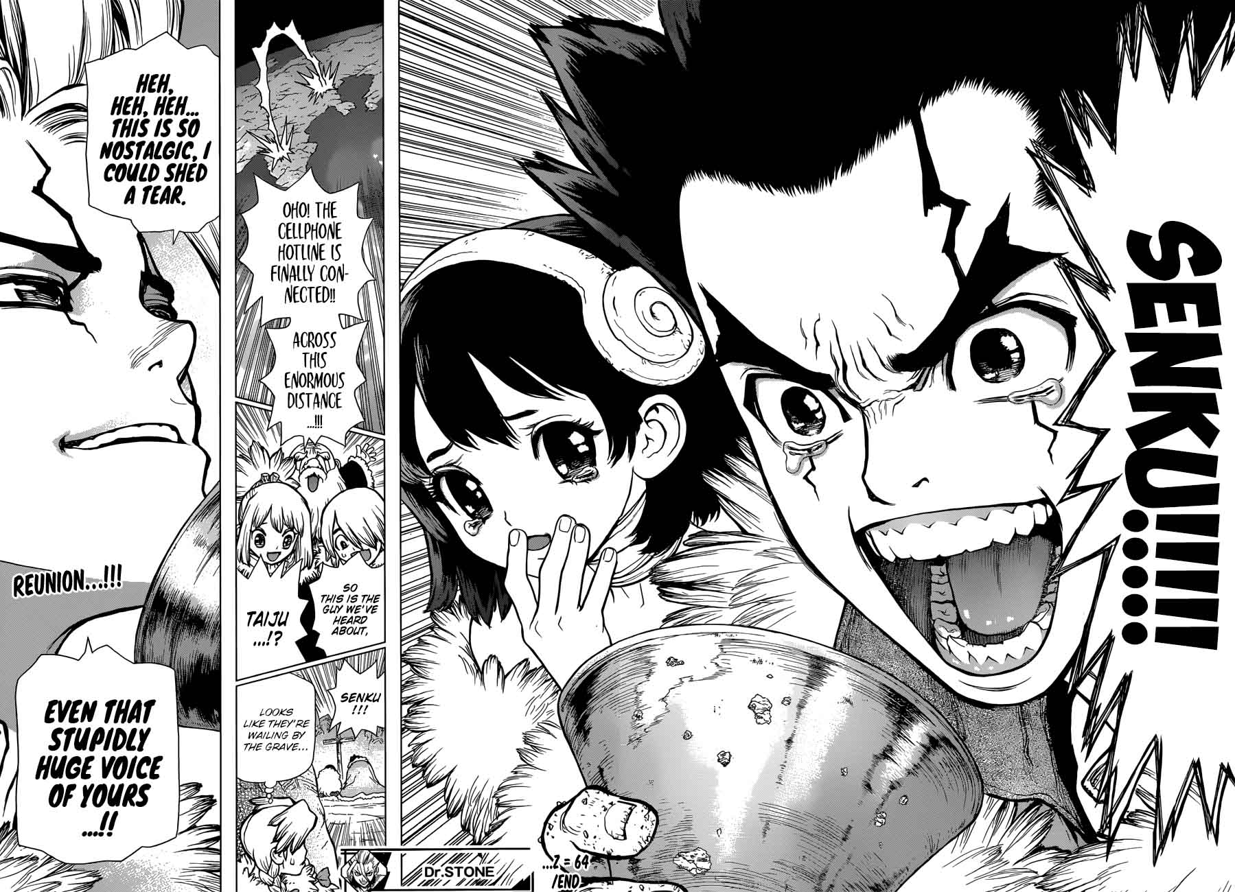 Dr. Stone Chapter 64 page 17 - Chapter 64: Hotline