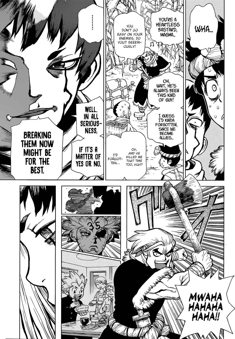 Dr. Stone Chapter 64 page 4 - Chapter 64: Hotline