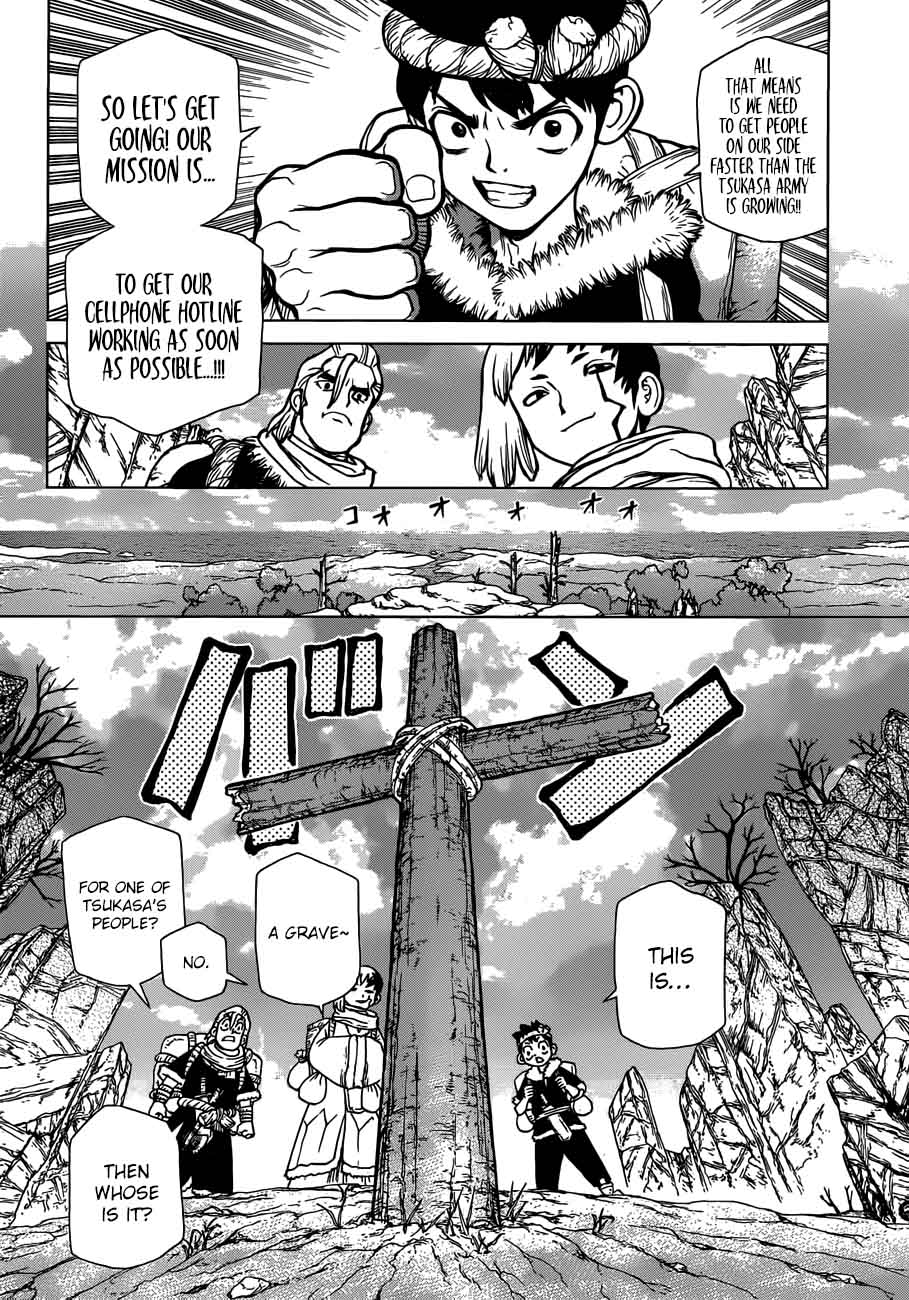 Dr. Stone Chapter 64 page 7 - Chapter 64: Hotline