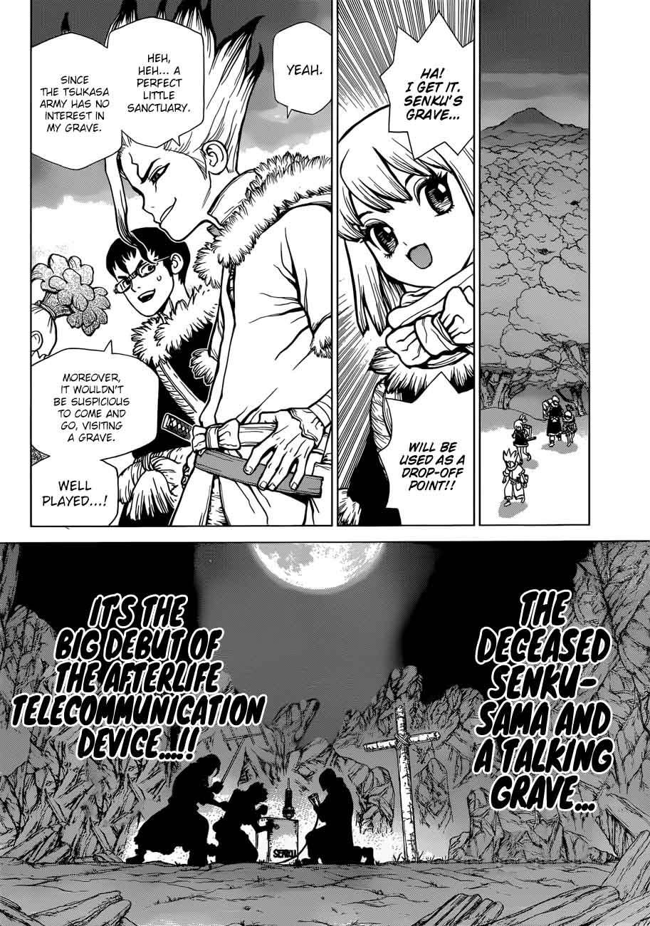 Dr. Stone Chapter 64 page 9 - Chapter 64: Hotline