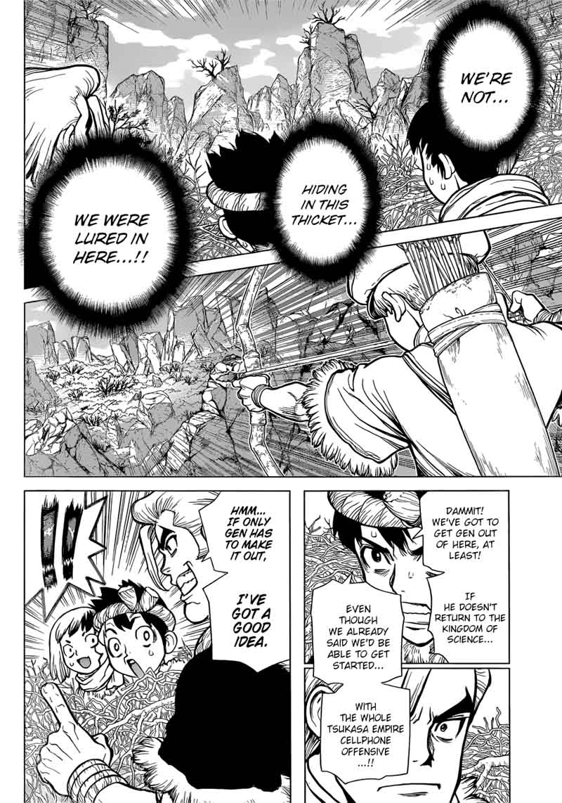 Dr. Stone Chapter 65 page 10 - Chapter 65: Call from the Dead