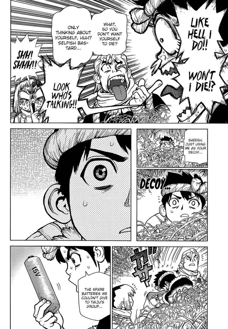 Dr. Stone Chapter 65 page 12 - Chapter 65: Call from the Dead