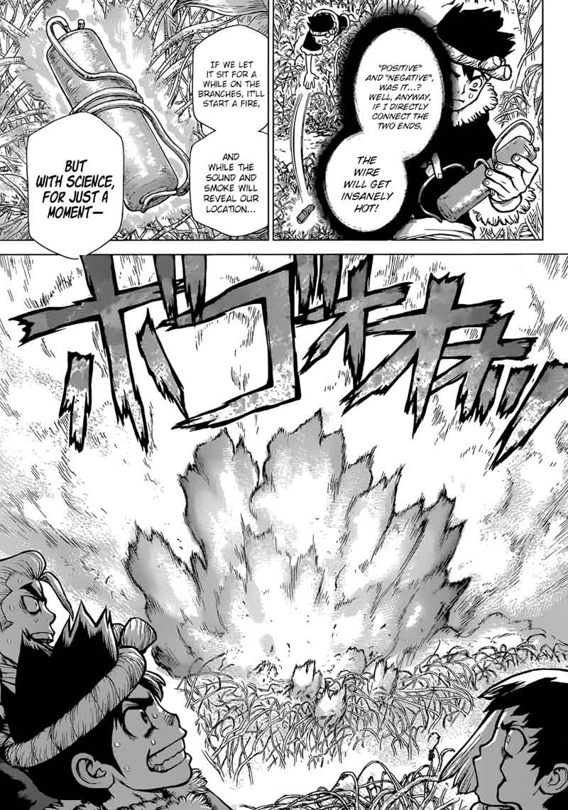 Dr. Stone Chapter 65 page 13 - Chapter 65: Call from the Dead