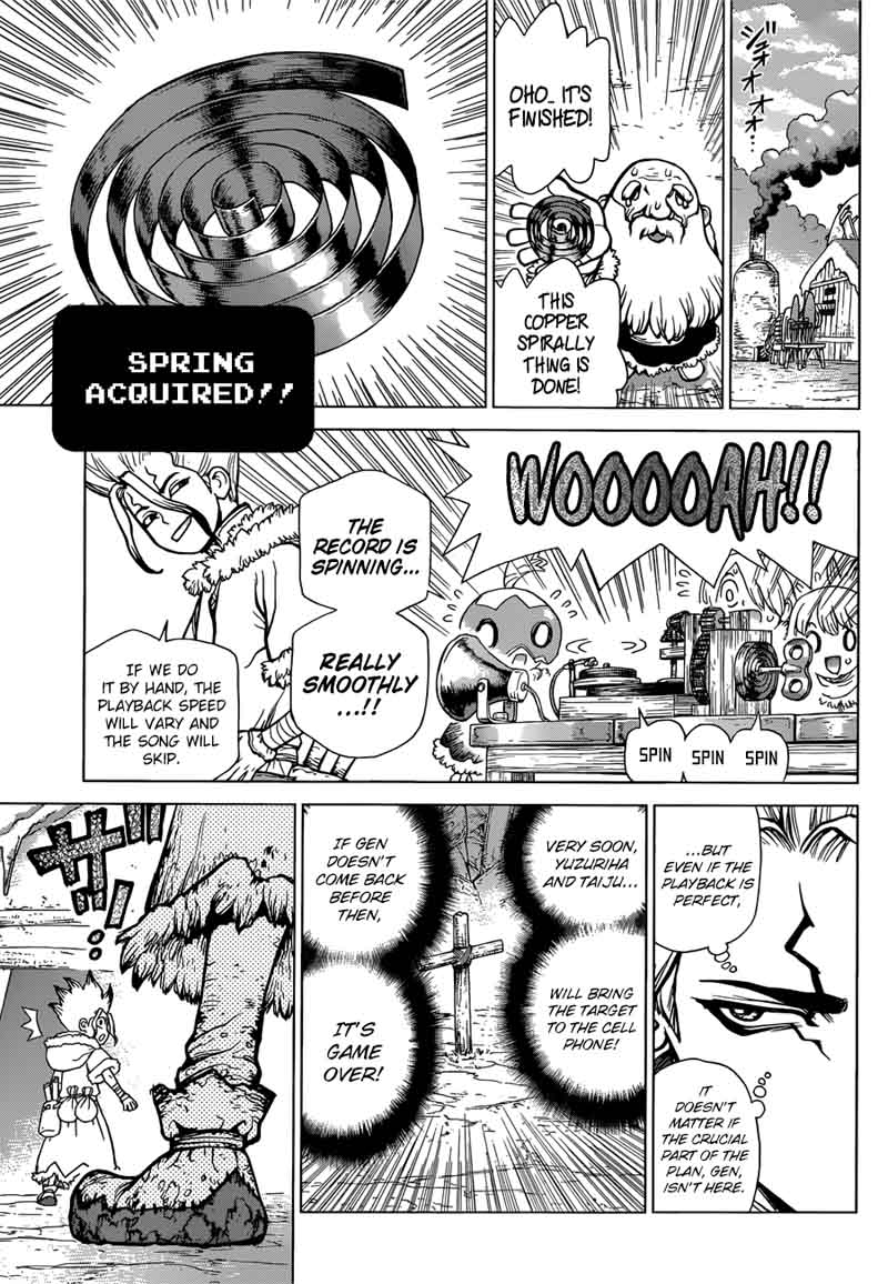 Dr. Stone Chapter 65 page 17 - Chapter 65: Call from the Dead