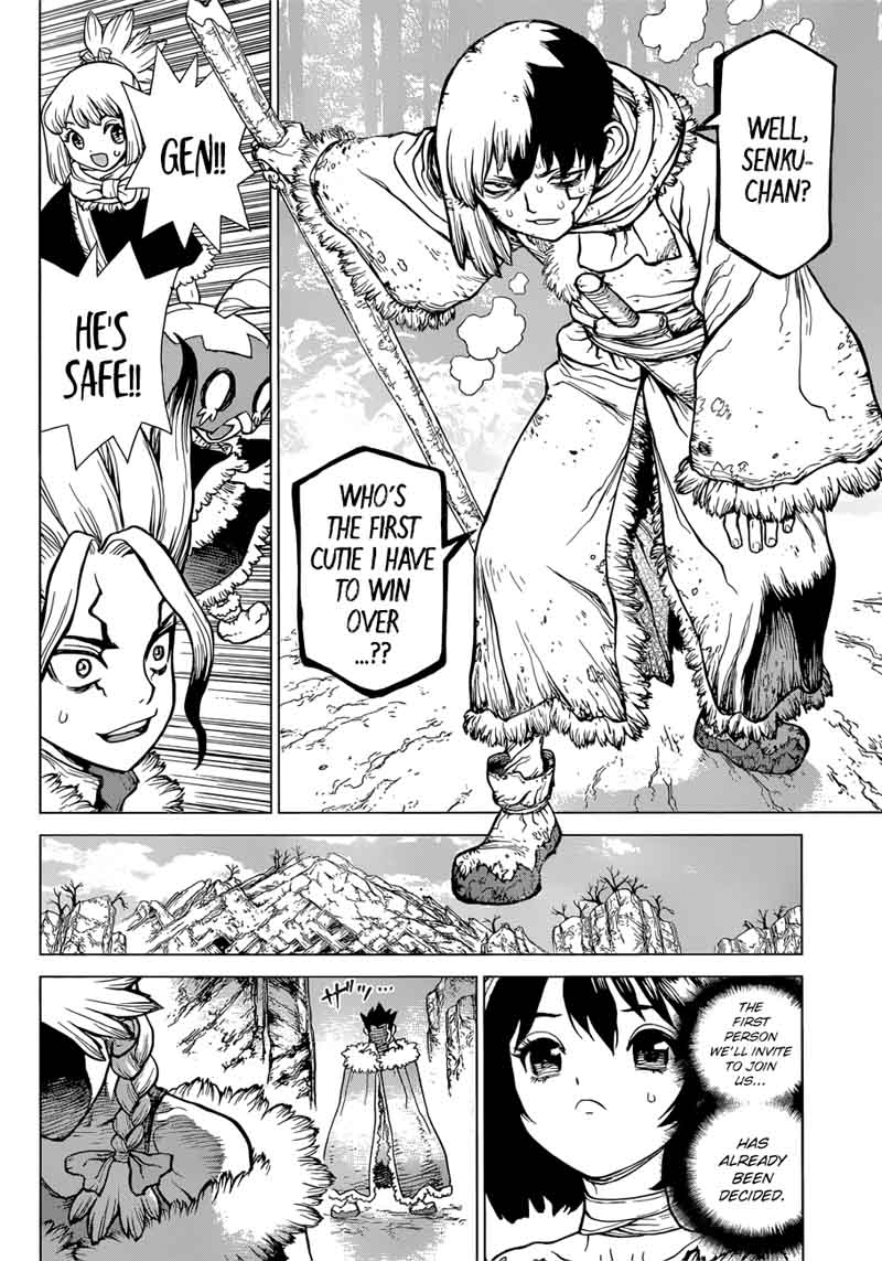 Dr. Stone Chapter 65 page 18 - Chapter 65: Call from the Dead