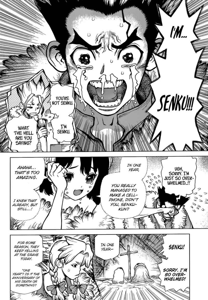Dr. Stone Chapter 65 page 2 - Chapter 65: Call from the Dead