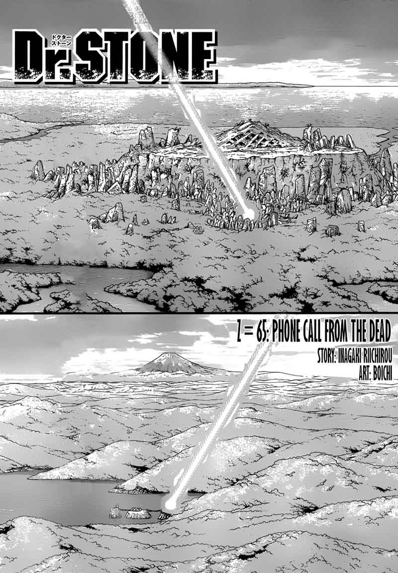 Dr. Stone Chapter 65 page 3 - Chapter 65: Call from the Dead