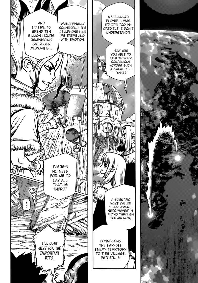 Dr. Stone Chapter 65 page 4 - Chapter 65: Call from the Dead