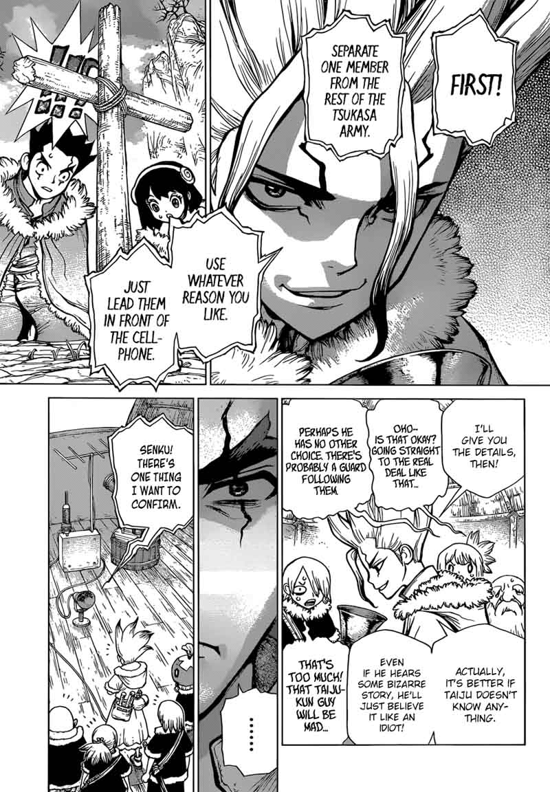 Dr. Stone Chapter 65 page 5 - Chapter 65: Call from the Dead