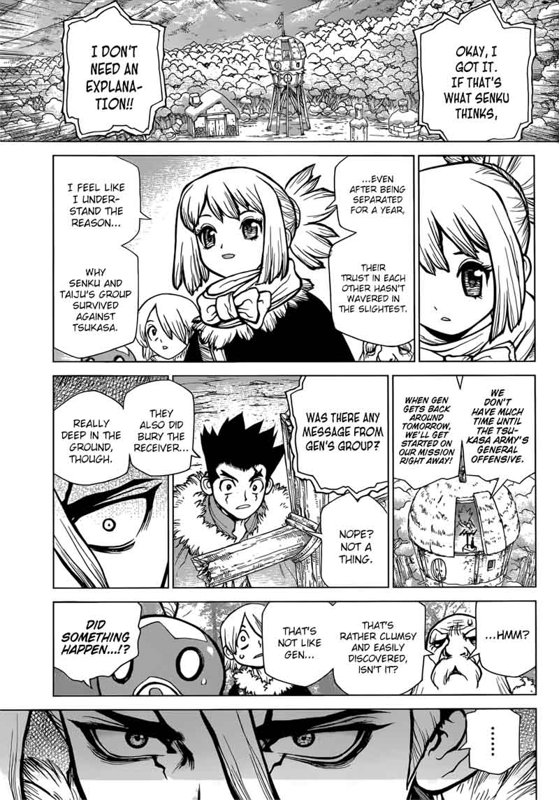 Dr. Stone Chapter 65 page 7 - Chapter 65: Call from the Dead