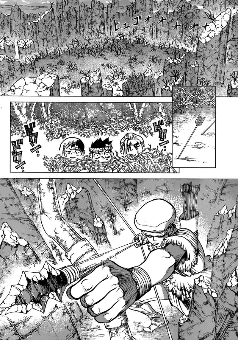 Dr. Stone Chapter 65 page 8 - Chapter 65: Call from the Dead