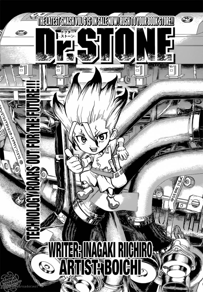 Dr. Stone Chapter 67 page 1 - Chapter 67: Full Mobilization