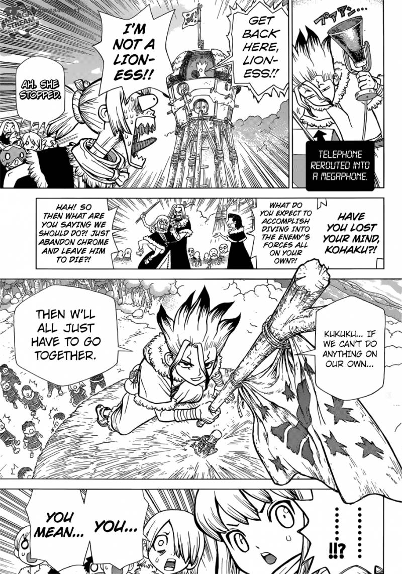 Dr. Stone Chapter 67 page 14 - Chapter 67: Full Mobilization