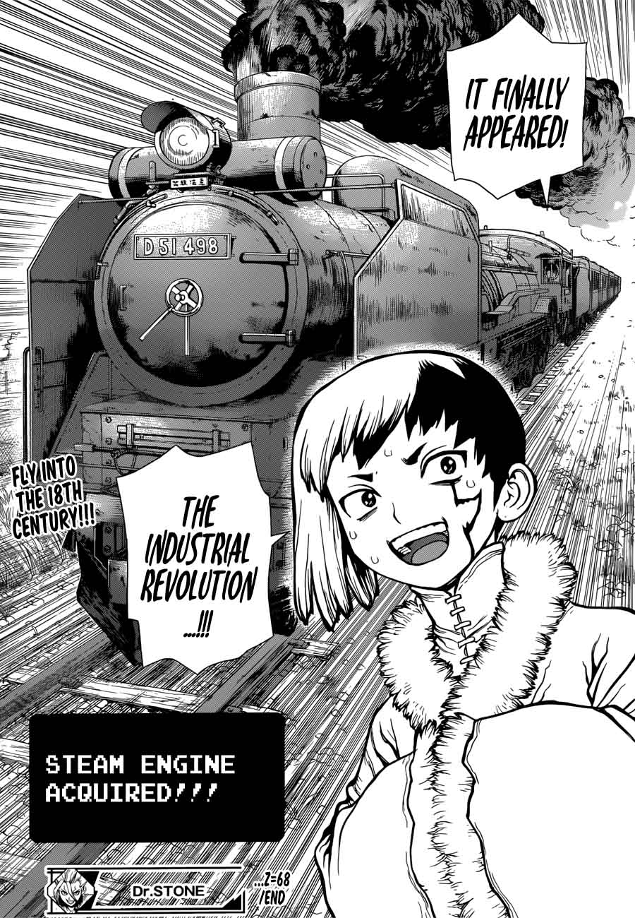 Dr. Stone Chapter 68 page 18 - Chapter 68: Flames of Revolution
